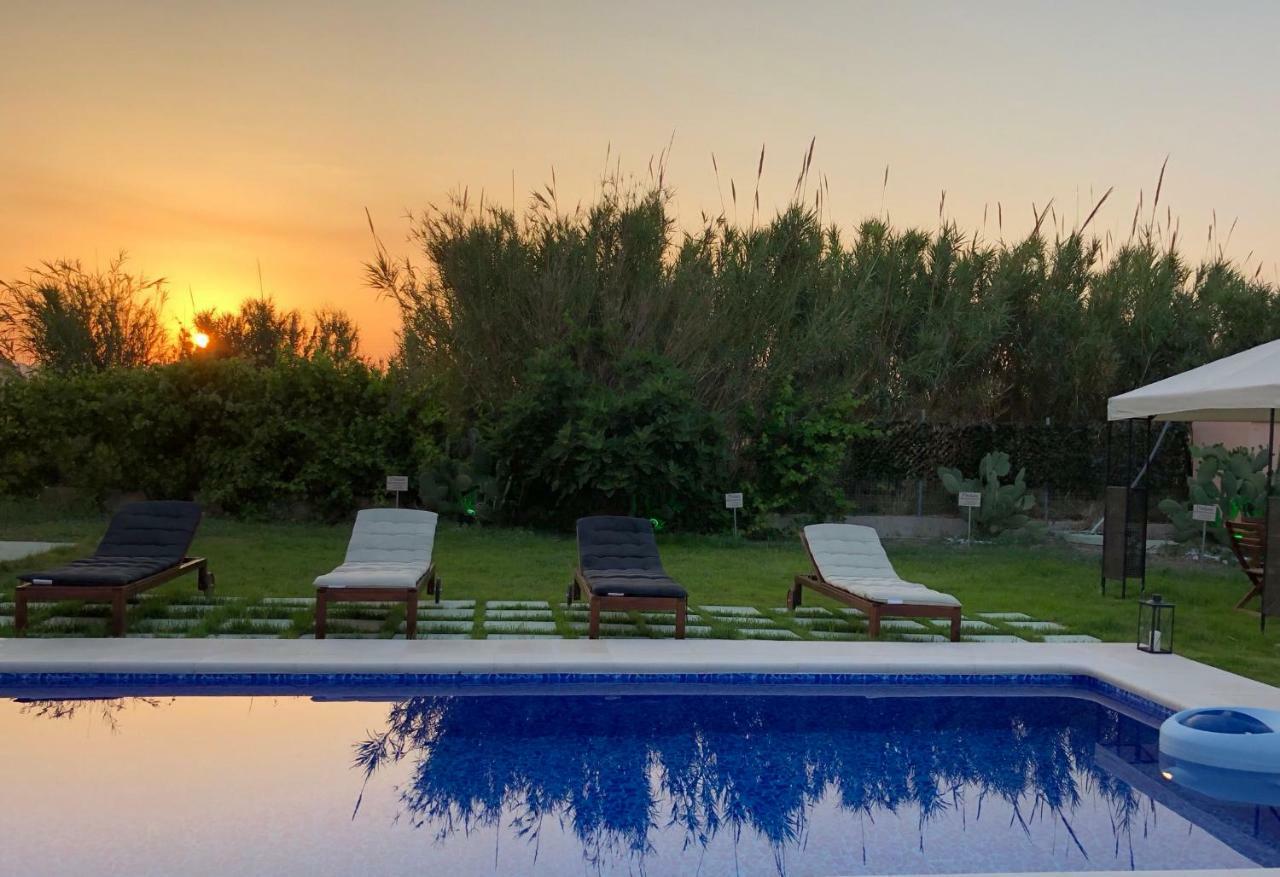 Summer Breeze Villa Afantou Bagian luar foto