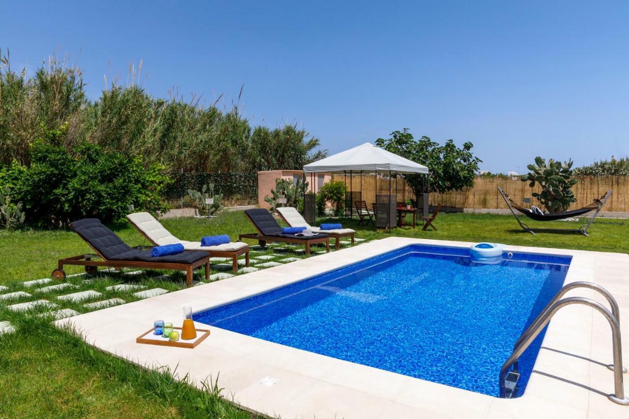 Summer Breeze Villa Afantou Bagian luar foto